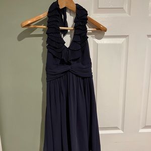 BCBG maxandcleo dress in dark blue size 0